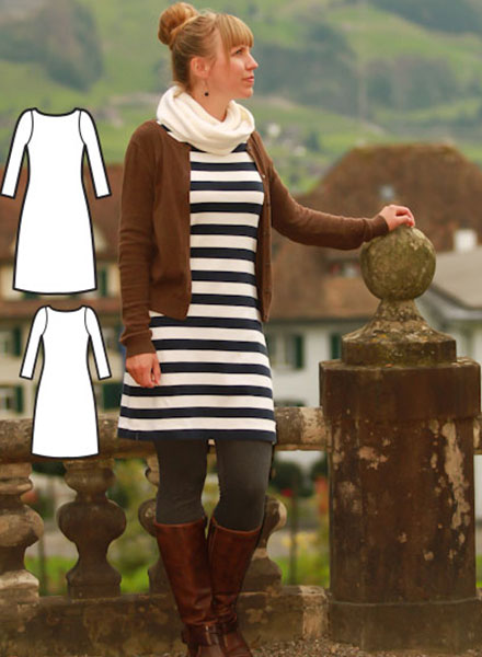 12 Quick & EASY Dress Patterns for Women {FREE}